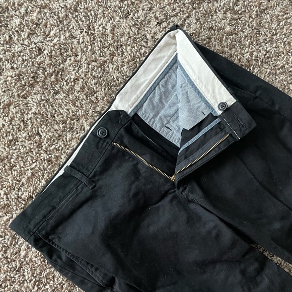 J.Crew Men’s Black Stretch Pants (30x30) - Picture 2 of 3